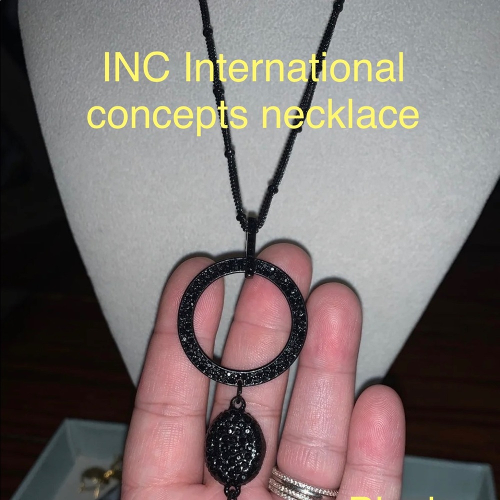 ❤️3/$15 INC international Concepts Black Crystal❤️